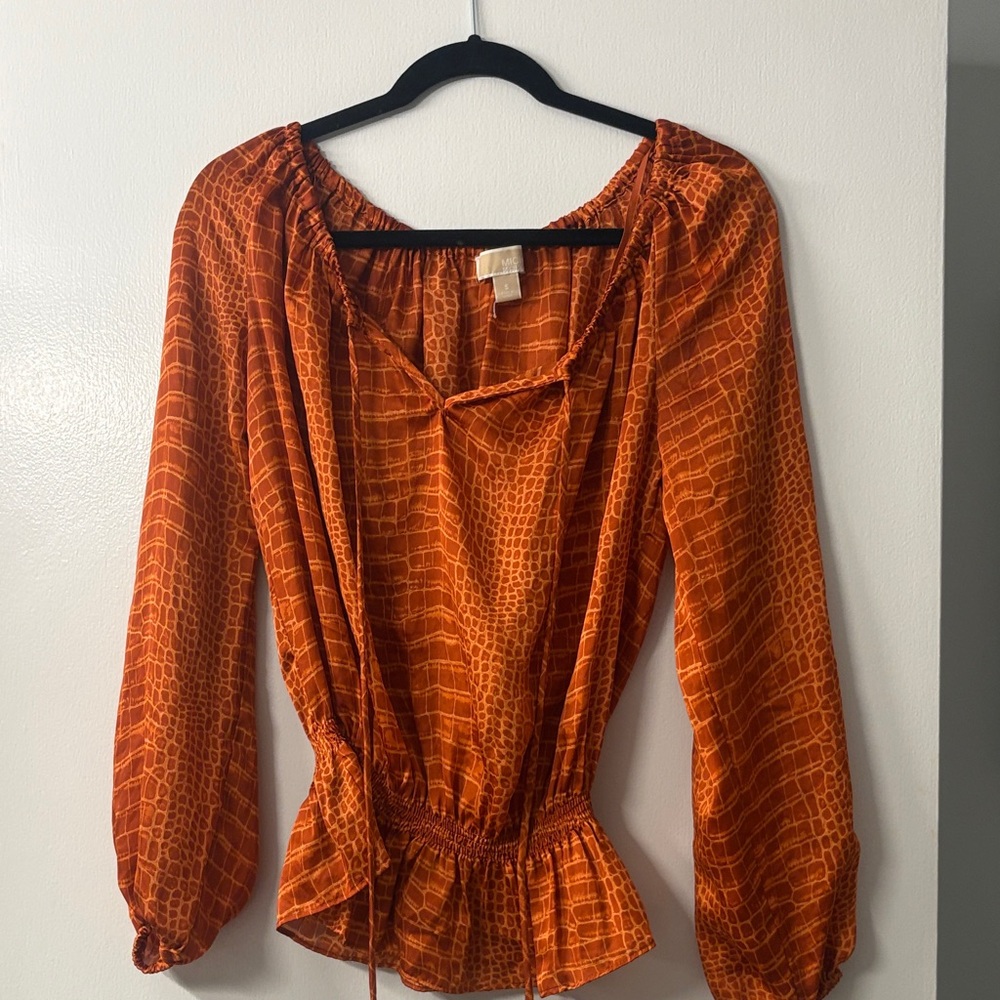 Orange Women's Top Micheal kors